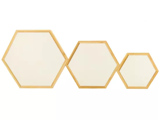 O1H47 ZESTAW EKSPOZYTORÓW NA BIŻUTERIĘ - 3 SZTUKI