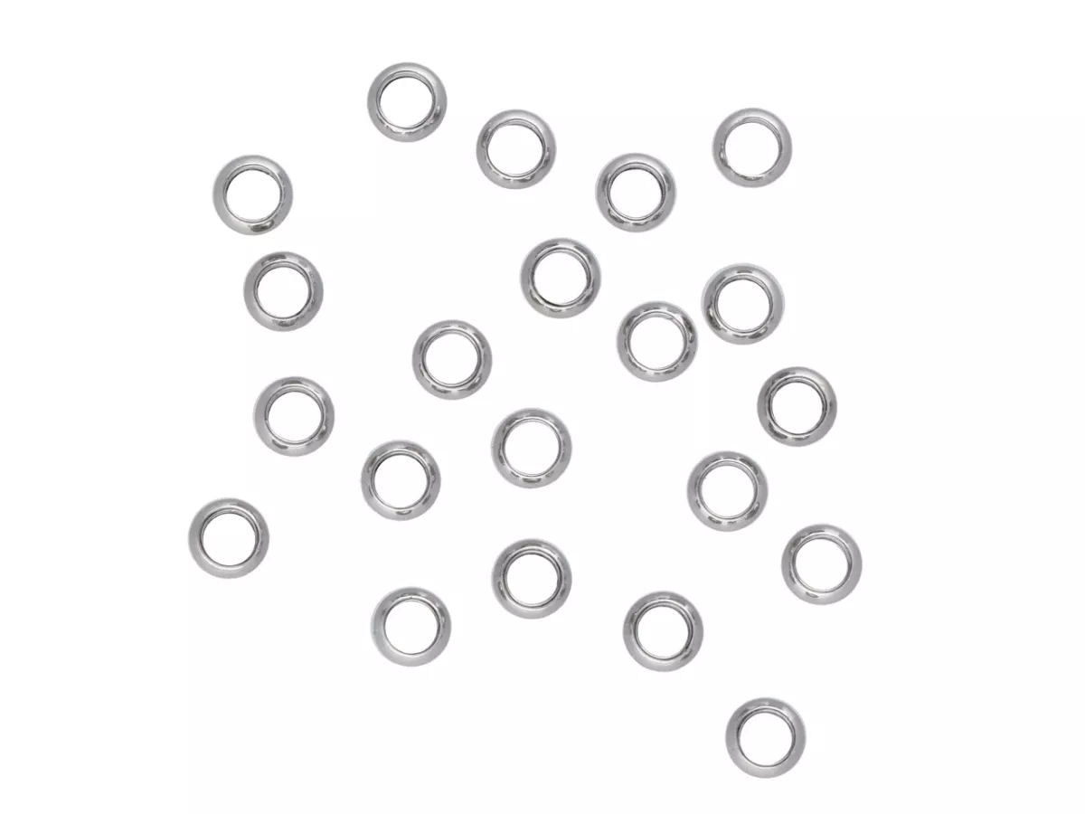 P5W02 KULKI OZDOBNE STAL CHIRURGICZNA 2,5 mm - 24 SZTUKI