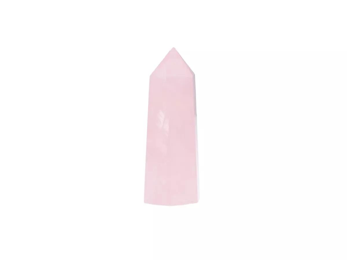 K7L43 KWARC RÓŻOWY SZLIFOWANY OBELISK