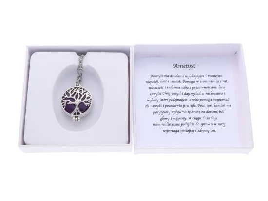 N2X66 NASZYJNIK STAL CHIRURGICZNA - AMETYST