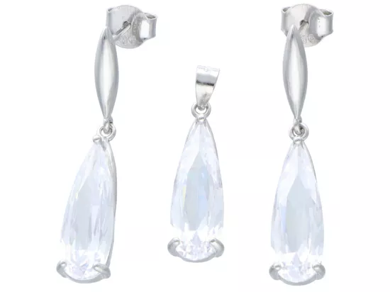 P3M99 KOMPLET BIŻUTERII SREBRO 925