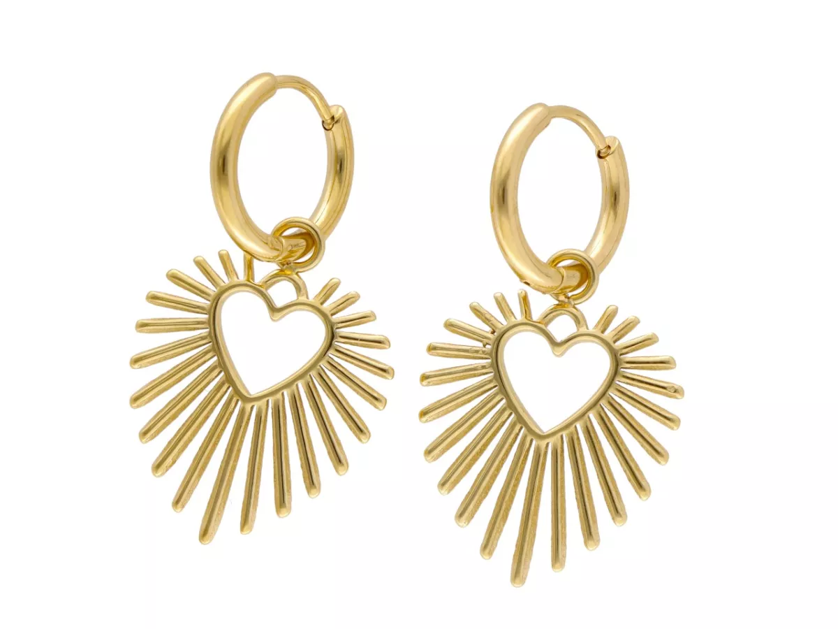 U1W98 KOLCZYKI STAL CHIRURGICZNA 1 PARA