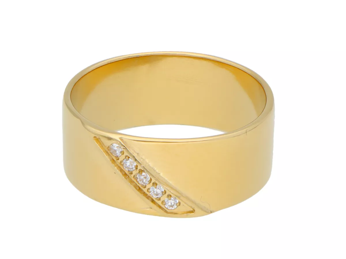 R3I06 PIERŚCIONEK ZE STALI CHIRURGICZNEJ - 1 SZTUKA