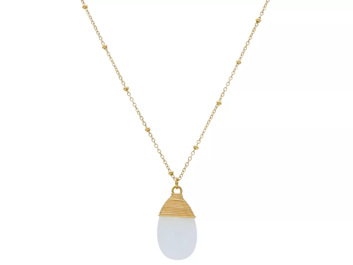 N3K02 NASZYJNIK KRYSZTAŁ GÓRSKI I STAL CHIRURGICZNA