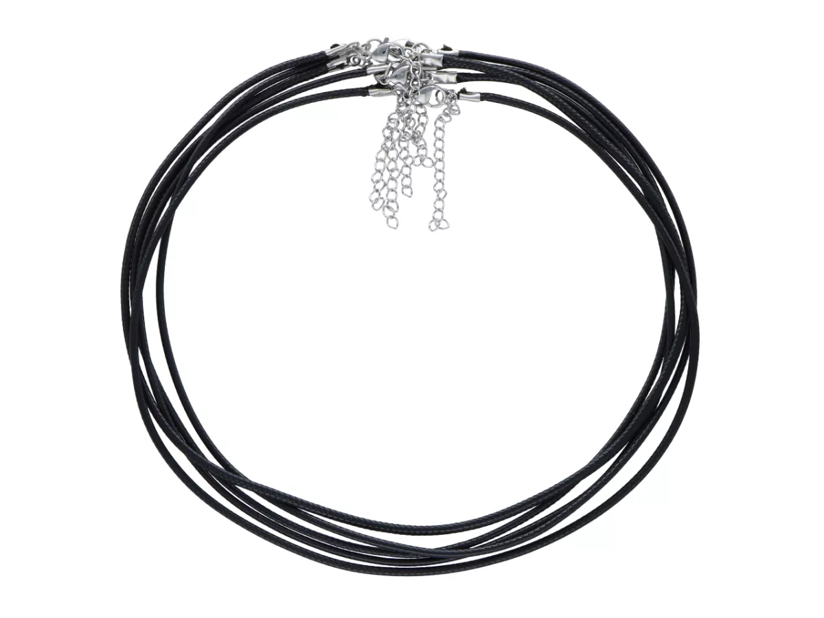 L3O71 BAZA NASZYJNIKA SZNUREK I STAL CHIRURGICZNA 50+5cm - 5 SZTUK