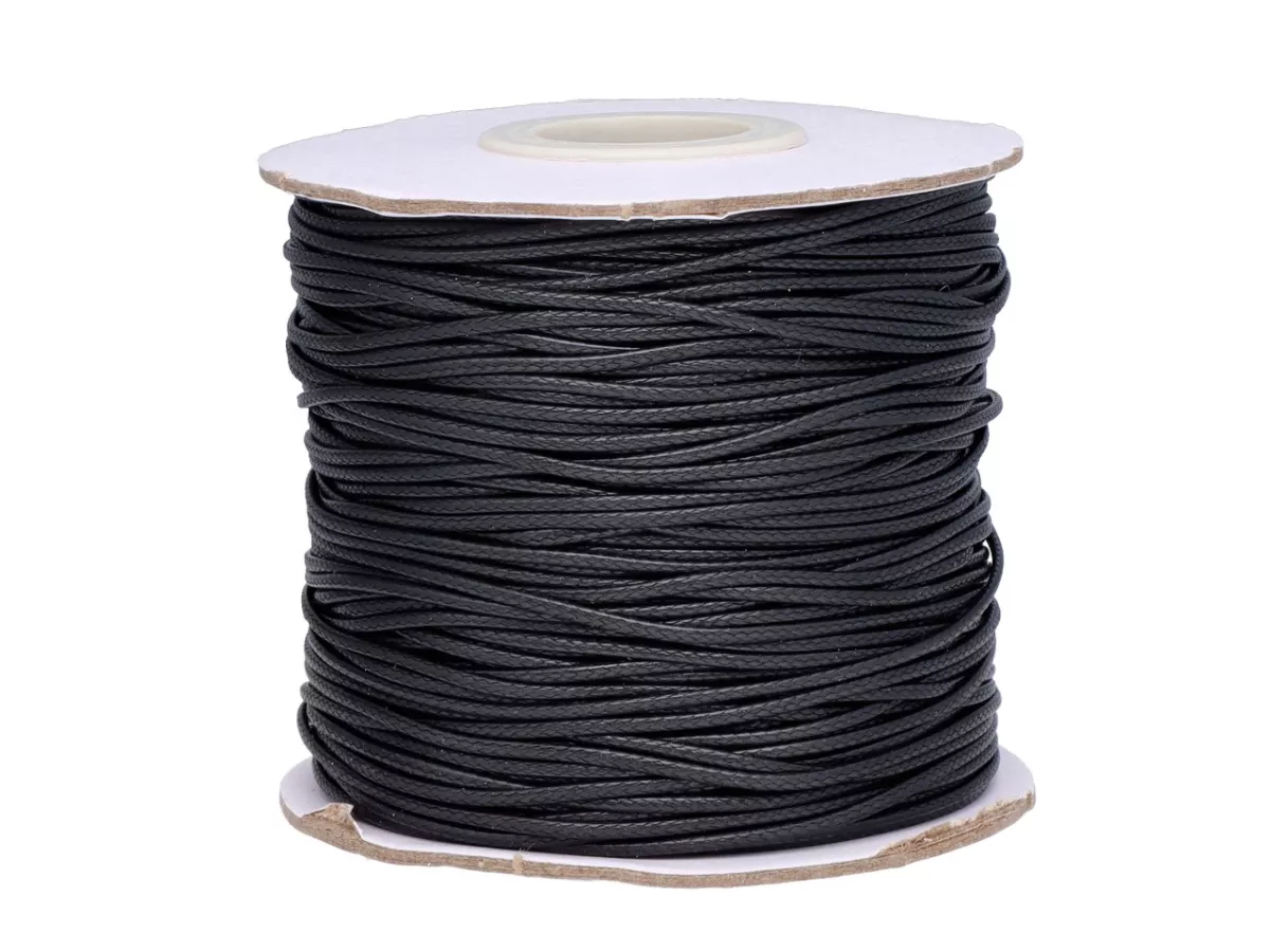 L3C41 SZNUREK JUBILERSKI WOSKOWANY 1 mm - 90 m