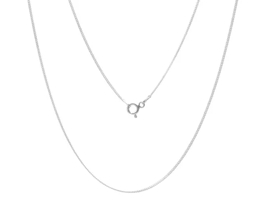 P3K42 ŁAŃCUSZEK PANCERKA 55 cm SREBRO 925