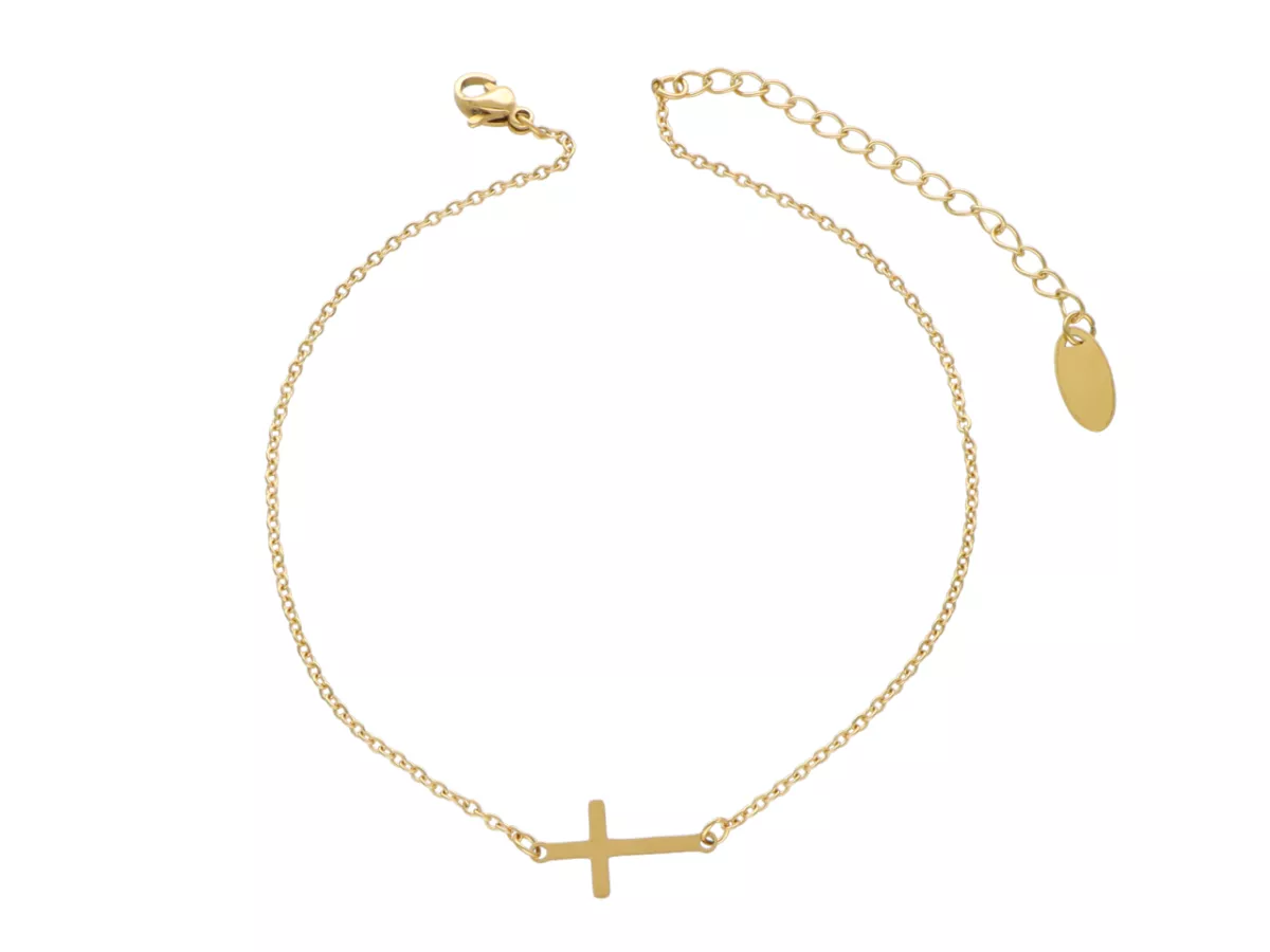 R4F02 BRANSOLETKA NA NOGĘ STAL CHIRURGICZNA