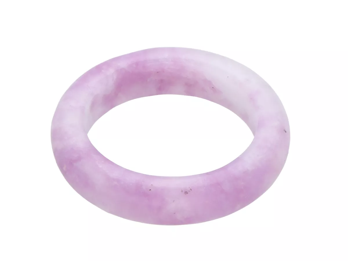 R4L85 PIERŚCIONEK JASPIS FIOLETOWY