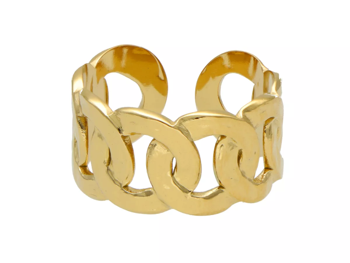 R3Z60 PIERŚCIONEK ZE STALI CHIRURGICZNEJ - 1 SZTUKA