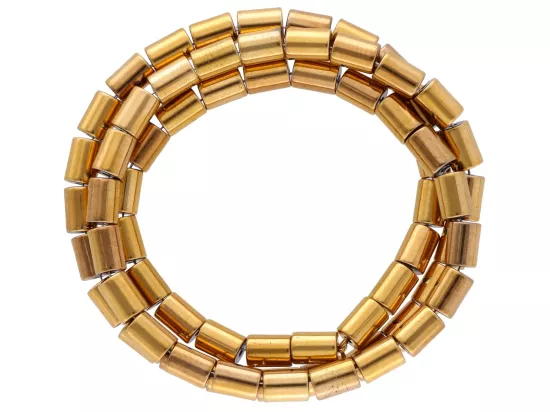 K7P14 HEMATYT MIODOWY WAŁKI 4/6 mm - 1 SZNUR