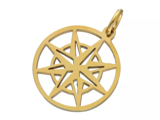 P5W21 ZAWIESZKA OZDOBNA STAL CHIRURGICZNA - 1 SZTUKA