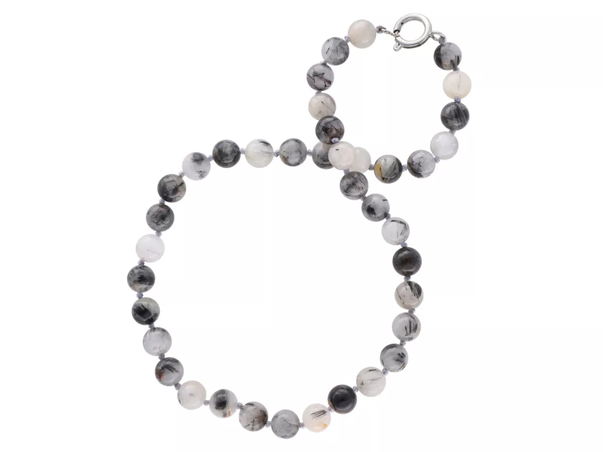 N1P52 NASZYJNIK KWARC PAPROCI KULE 10 mm