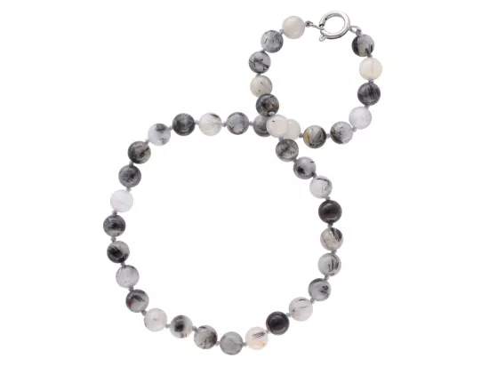 N1P52 NASZYJNIK KWARC PAPROCI KULE 10 mm