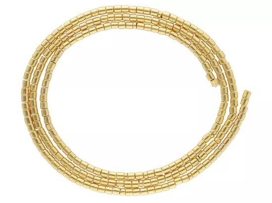 K7F38H HEMATYT WAŁKI 1,8/1,8 mm - 5 SZNURÓW - ZESTAW