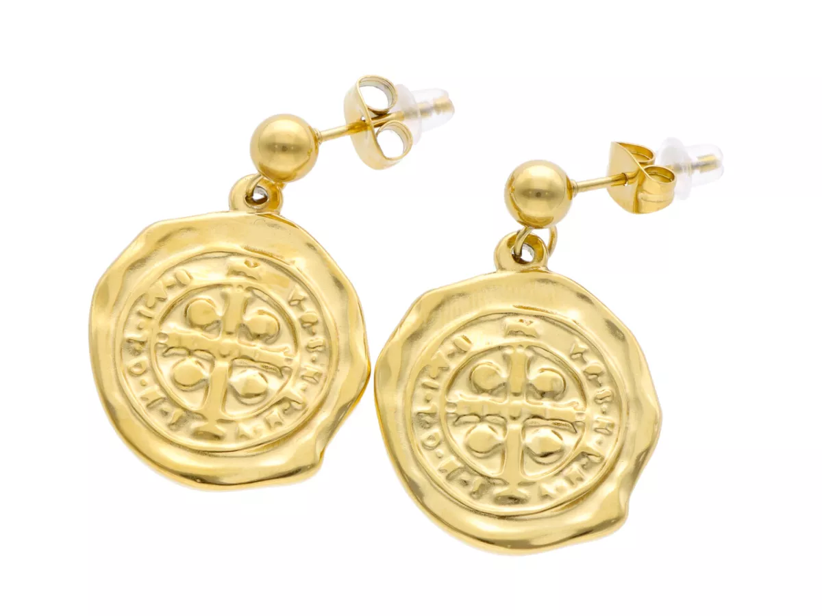 U1K59 KOLCZYKI STAL CHIRURGICZNA 1 PARA