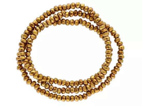 K7F26 HEMATYT OPONKI FASETOWANE 3 mm - 1 SZNUR