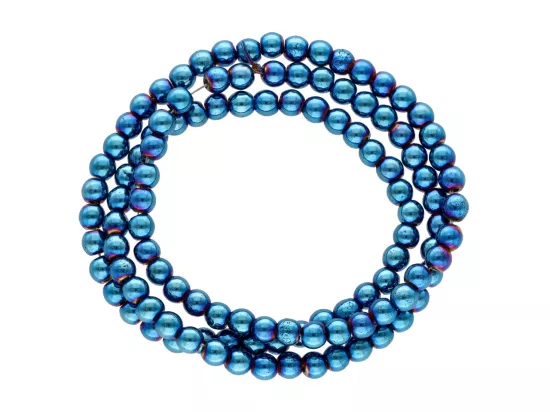 K6X23 HEMATYT KULE 4 mm - 1 SZNUR