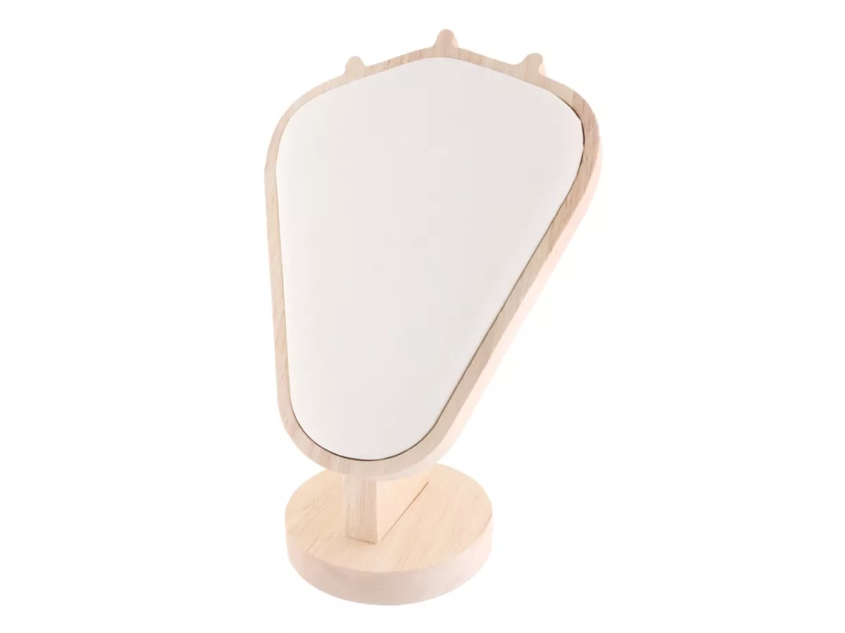 O1K08 EKSPOZYTOR NA BIŻUTERIĘ EKOSKÓRA - 22 cm