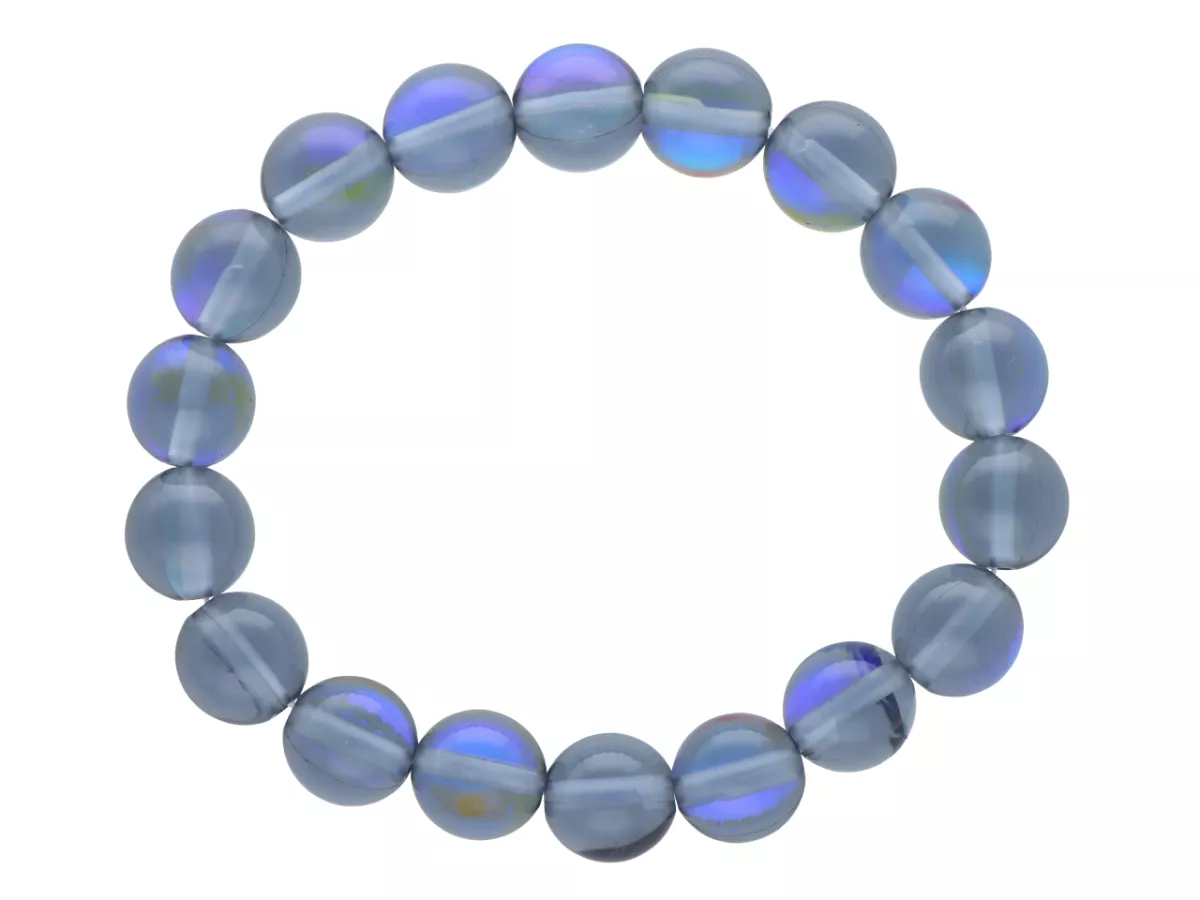 R2C55 BRANSOLETKA KWARC DYMNY KULE 10 mm