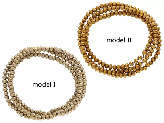 S1W56 KRYSZTAŁKI 3/2 mm - 1 SZNUR