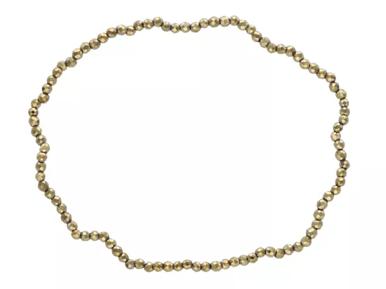 R3B61 BRANSOLETKA HEMATYT KULE FASETOWANE 2 mm