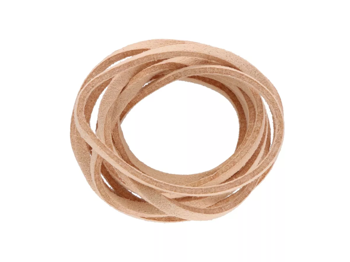 L3J12 RZEMIEŃ ZAMSZOWY 3/2 mm 1 metr