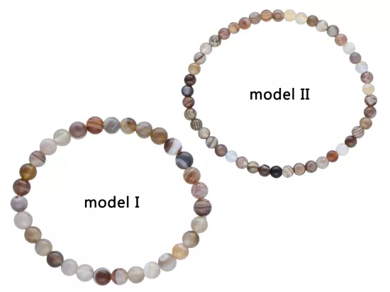 R4B55 BRANSOLETKA AGAT BOTSWANA KULE