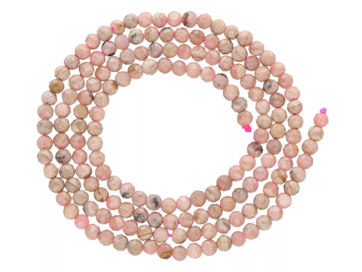 K6W77 RODONIT KULE FASETOWANE 2,5 mm - 1 SZNUR