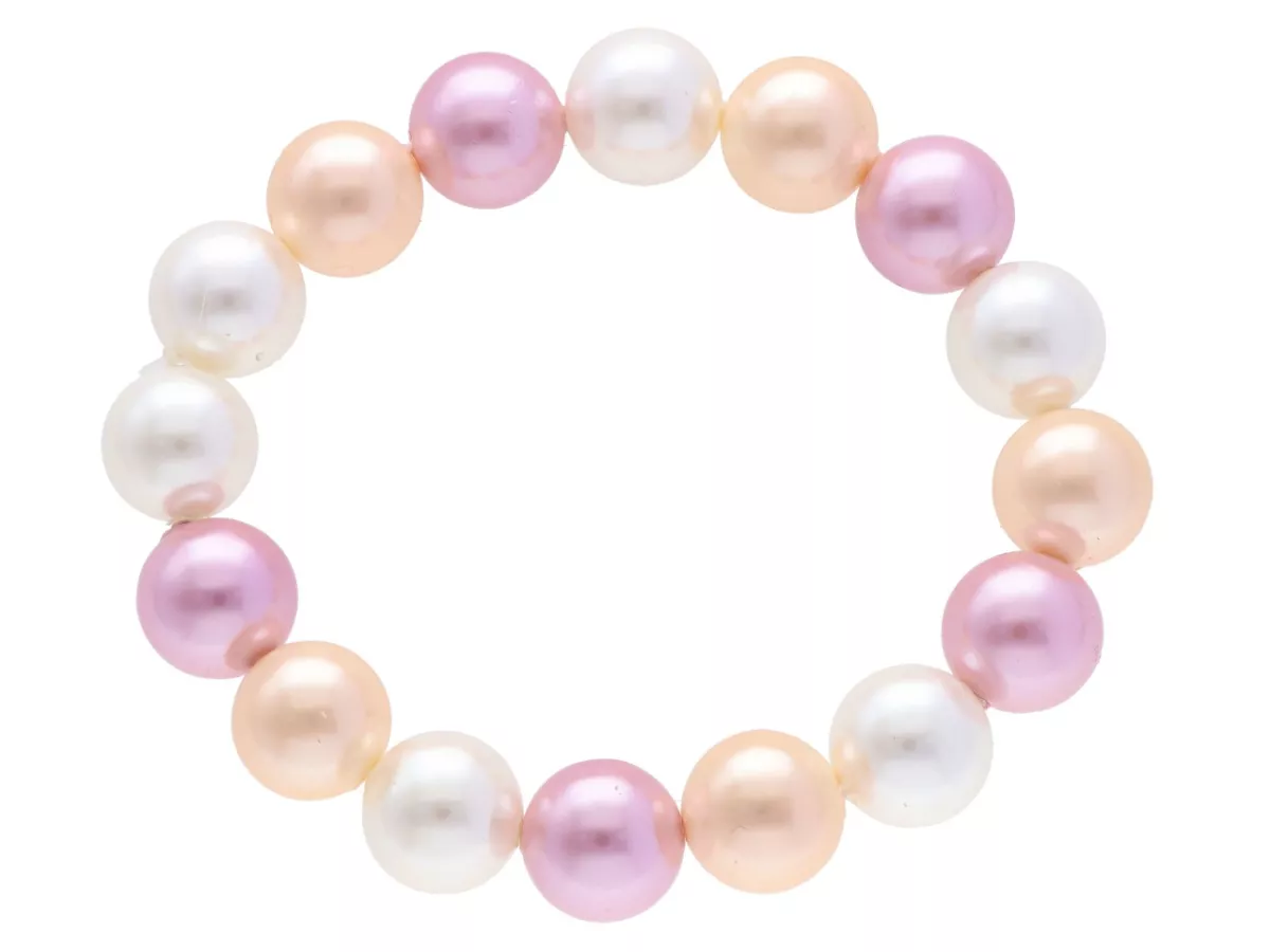 R2W25 BRANSOLETKA PERŁA MAJORKA KULE 12 mm