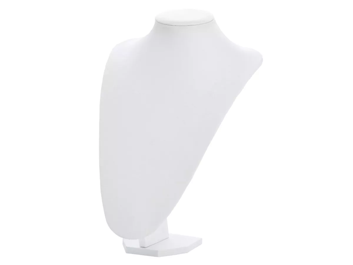 O1I45 EKSPOZYTOR NA BIŻUTERIĘ EKOSKÓRA - 34 cm