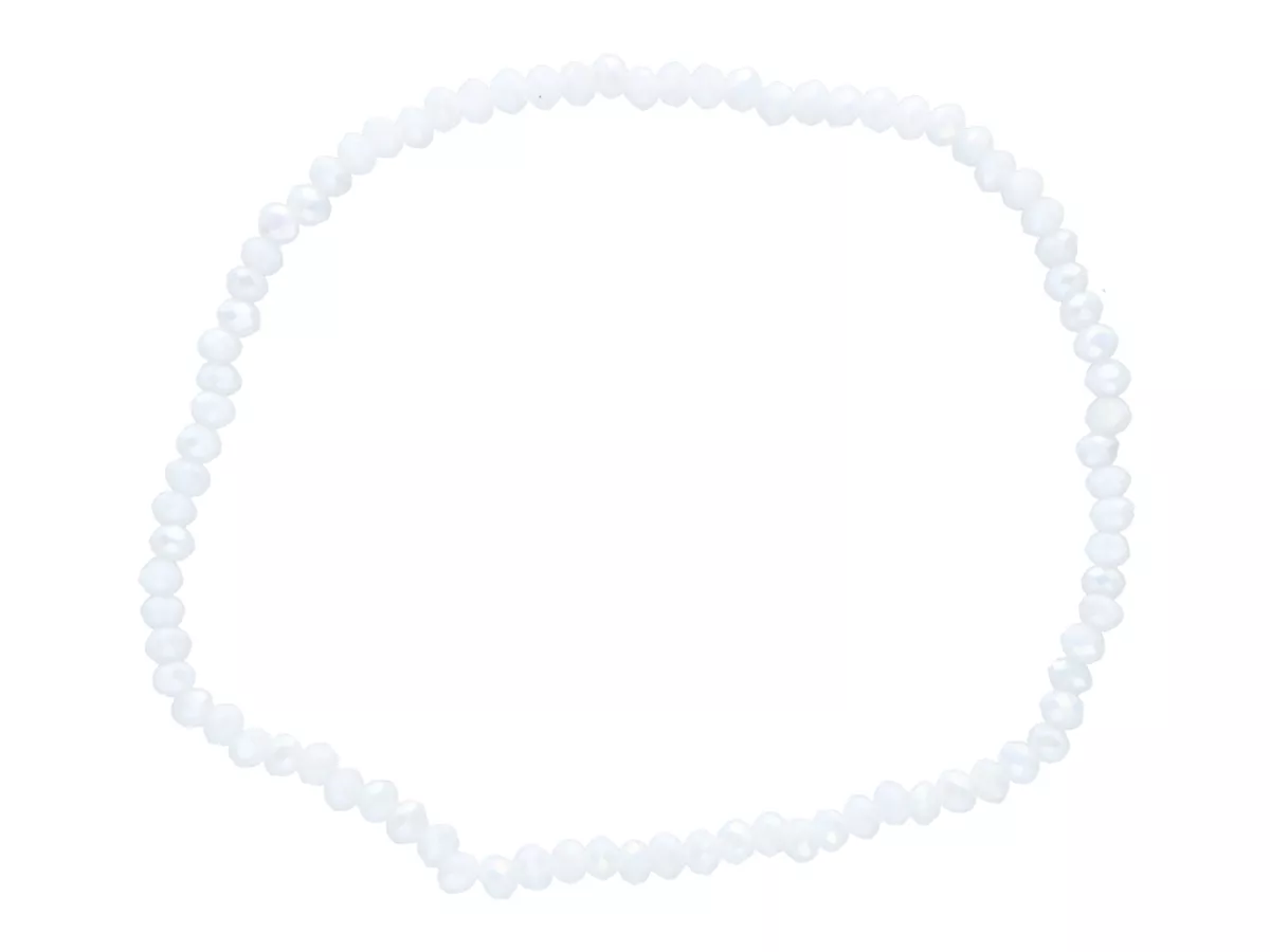 R3F82 BRANSOLETKA KRYSZTAŁKI 2,5 mm NA GUMCE