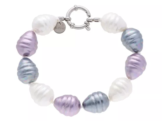 R2W37 BRANSOLETKA PERŁA MAJORKA