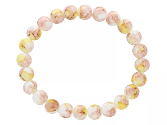 R4S34 BRANSOLETKA AKRYL LUX KULE 8,5 mm