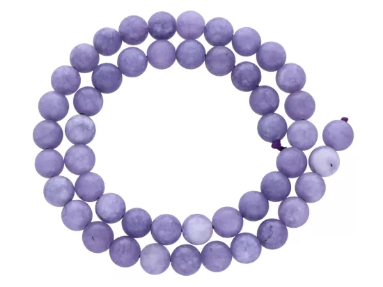 K6P77 ANHYDRYT PÓŁMATOWY KULE 8,5 mm - 1 SZNUR