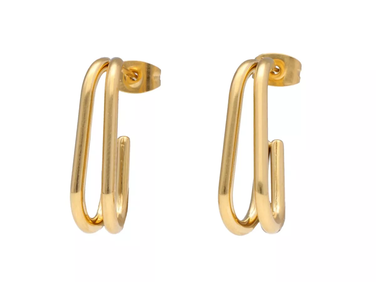 U1X79 KOLCZYKI STAL CHIRURGICZNA 1 PARA