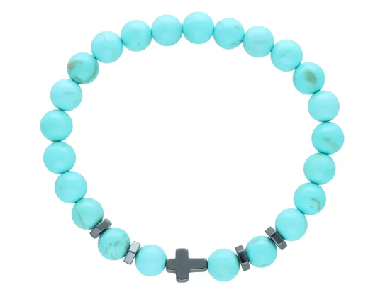 R4N93 BRANSOLETKA TURKUS KULE 8 mm