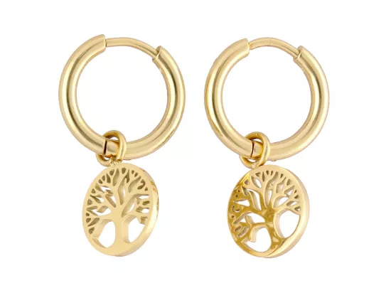 U1O67 KOLCZYKI STAL CHIRURGICZNA 1 PARA