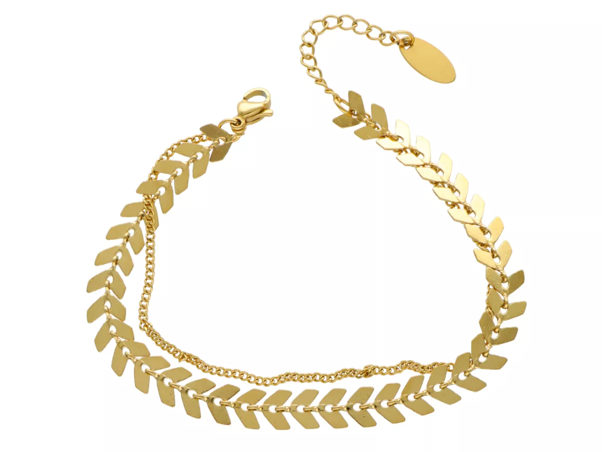 R3Y73 BRANSOLETKA ZE STALI CHIRURGICZNEJ