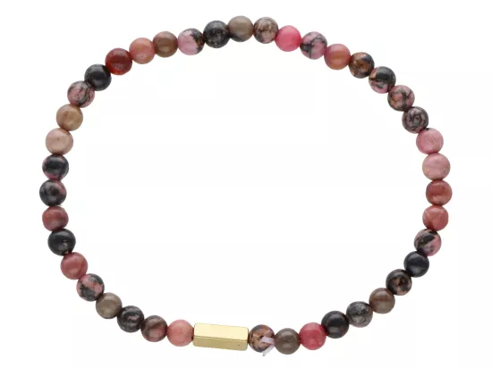 R4L62 BRANSOLETKA RODONIT KULE 4,5 mm