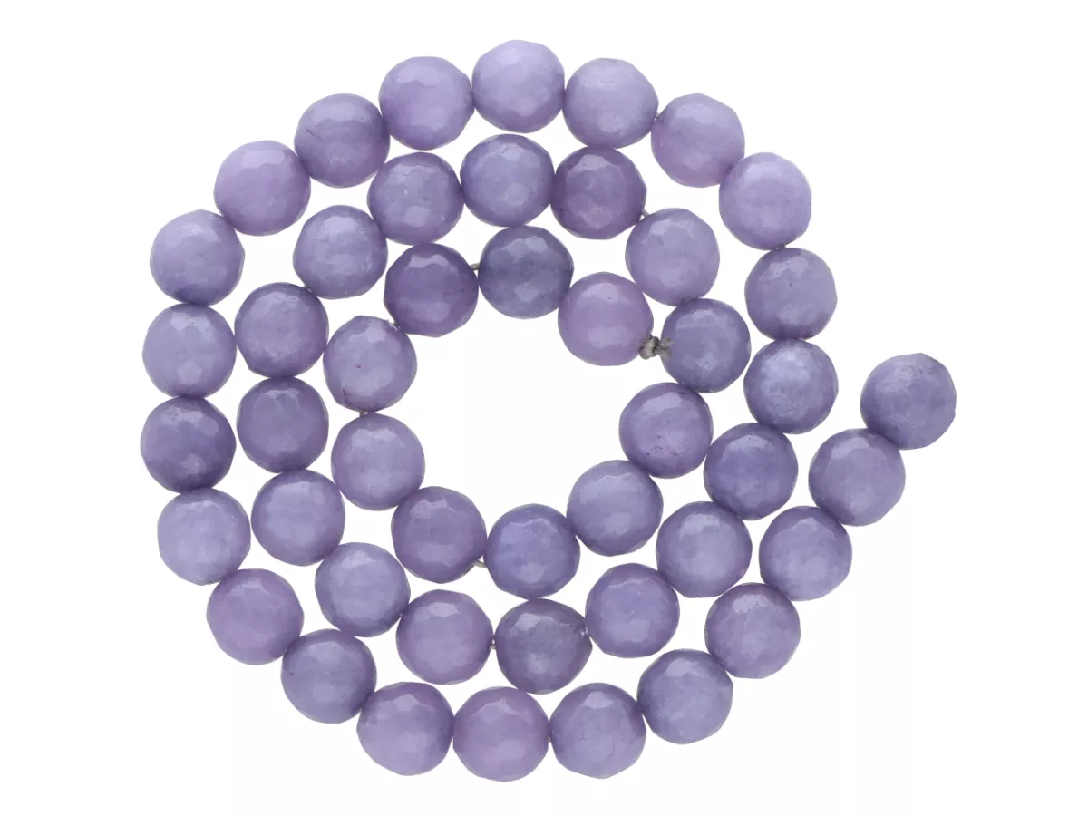 K6R28 ANHYDRYT KULE FASETOWANE 8 mm - 1 SZNUR