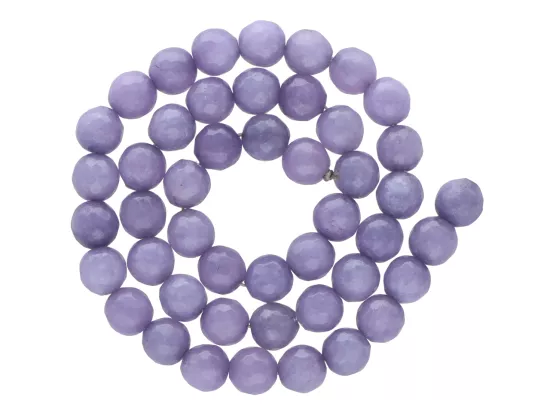 K6R28 ANHYDRYT KULE FASETOWANE 8 mm - 1 SZNUR