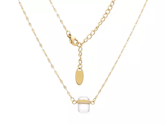 N3K38 NASZYJNIK KRYSZTAŁ GÓRSKI I STAL CHIRURGICZNA