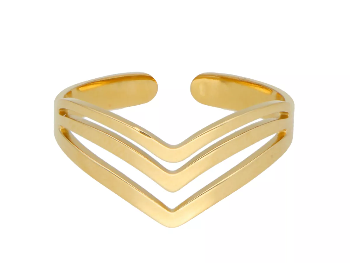 R3J35 PIERŚCIONEK ZE STALI CHIRURGICZNEJ - 1 SZTUKA