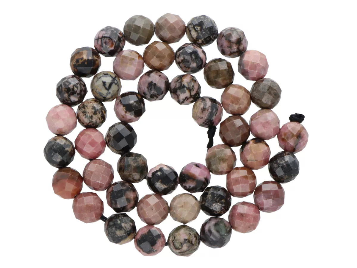 K7I18 RODONIT KULE FASETOWANE 8,5 mm - 1 SZNUR