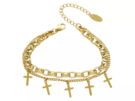 R3Y13 BRANSOLETKA ZE STALI CHIRURGICZNEJ