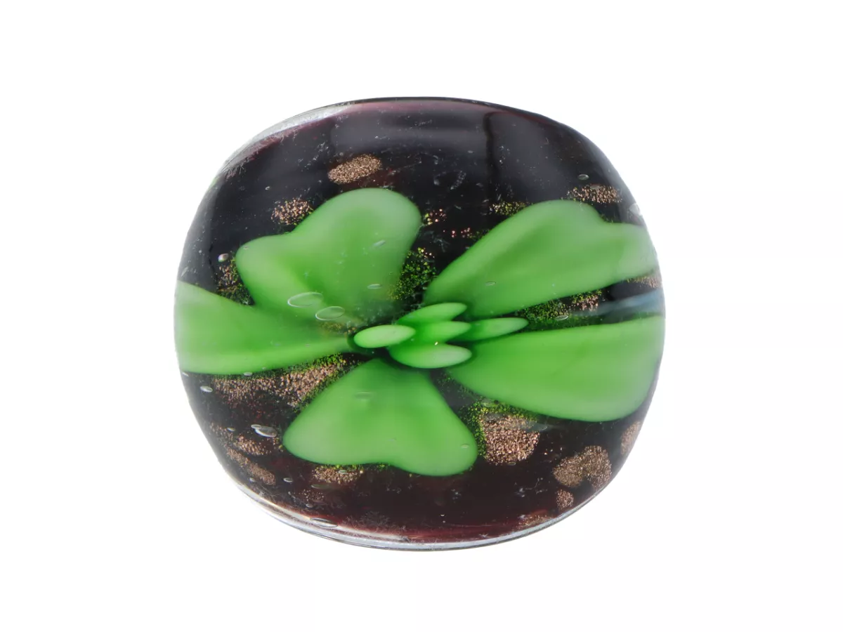 R4L35 PIERŚCIONEK SZKŁO WENECKIE