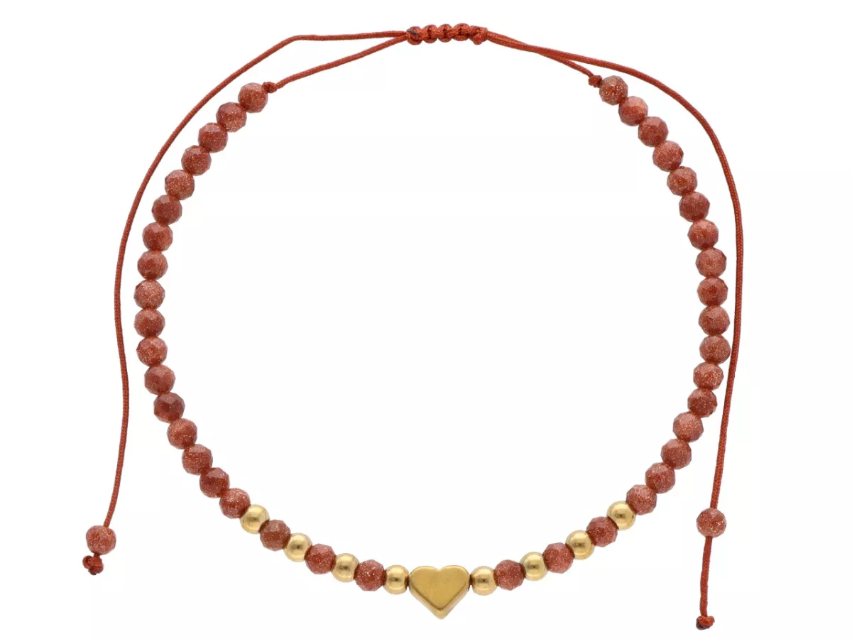 R4S19 BRANSOLETKA SHAMBALLA PIASEK PUSTYNI I STAL CHIRURGICZNA