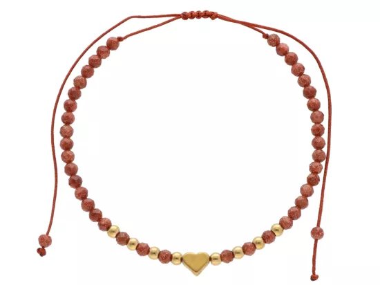 R4S19 BRANSOLETKA SHAMBALLA PIASEK PUSTYNI I STAL CHIRURGICZNA