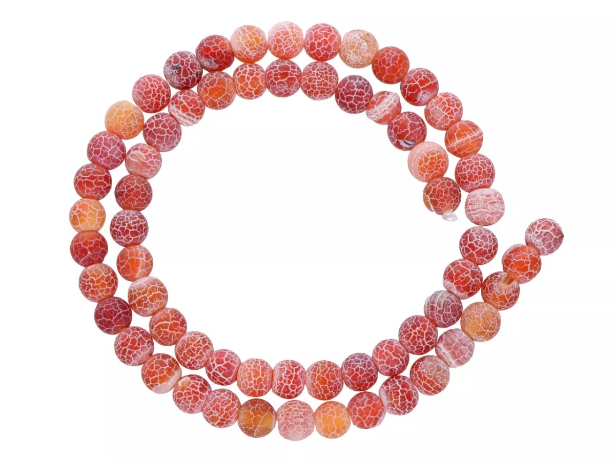 K7F99 AGAT TRAWIONY KULE 6 mm - 1 SZNUR